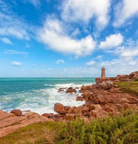 Pink Granite Coast Ploumanac'h - Spectacular Brittany coastline